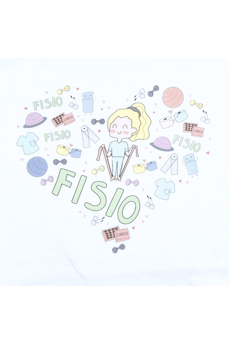 Women's Printed T-Shirt - Physio_heart-zoom-