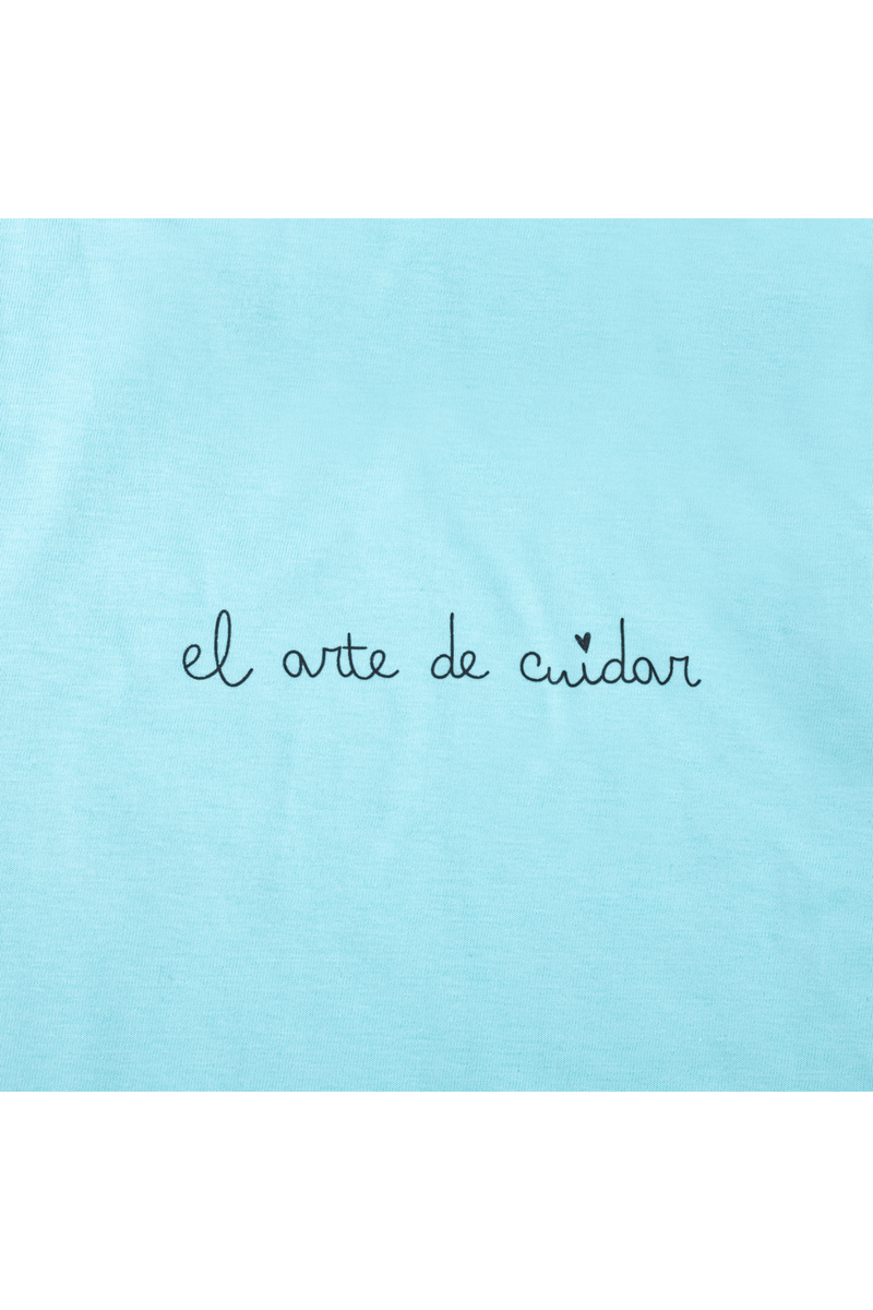 Eco Women's Aqua T-Shirt - Band-Aid @elartedecuidar_-zoom-