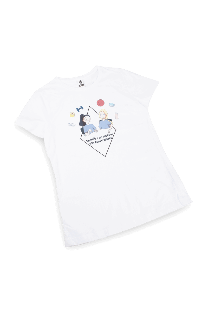 White T-shirt for women - You are a physiotherapist-zoom-