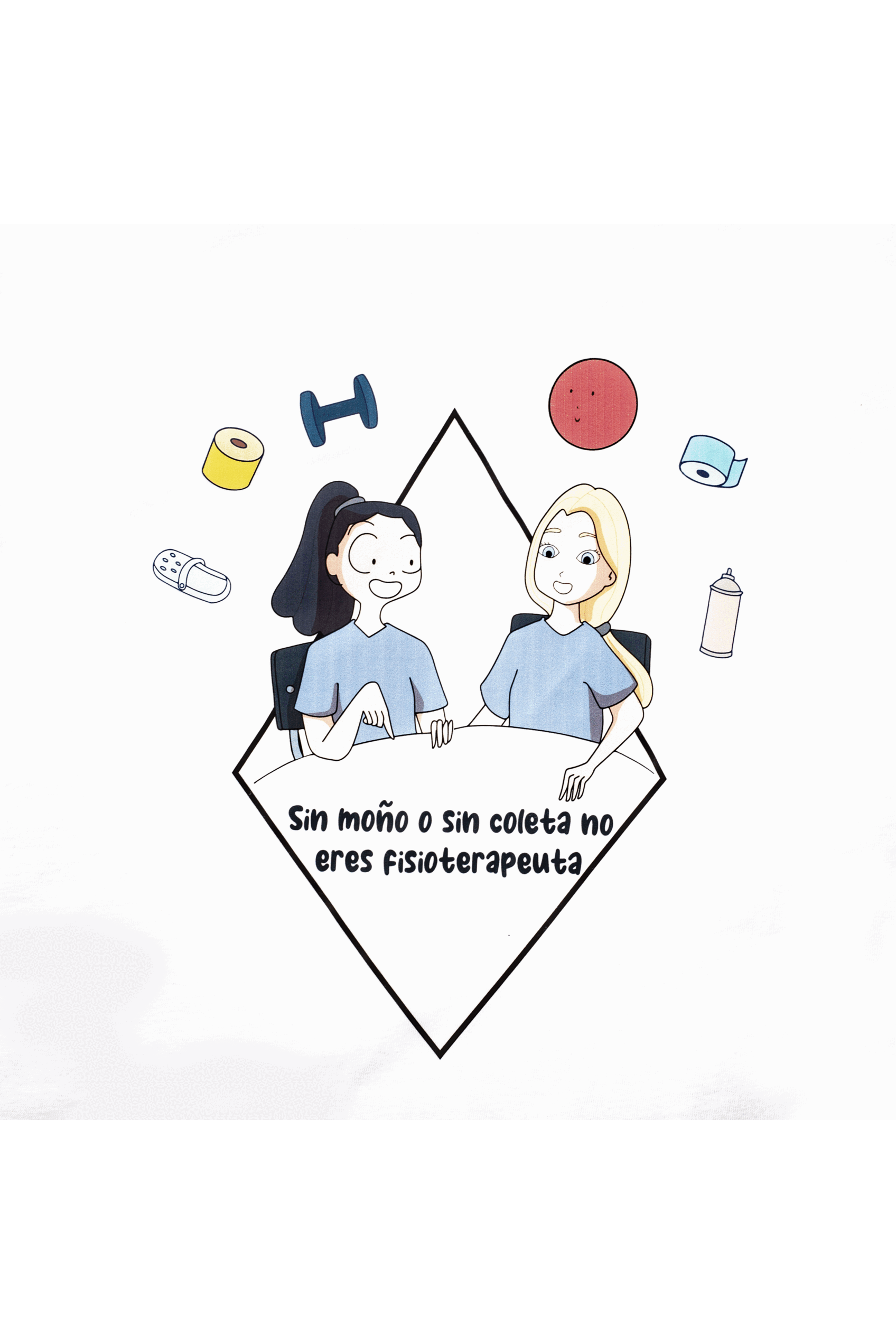 White T-shirt for women - You are a physiotherapist-3