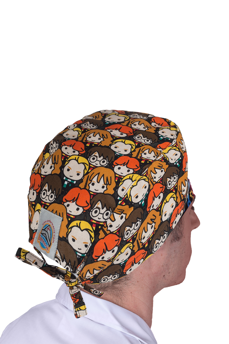 Surgical cap for short hair - Printed -zoom-