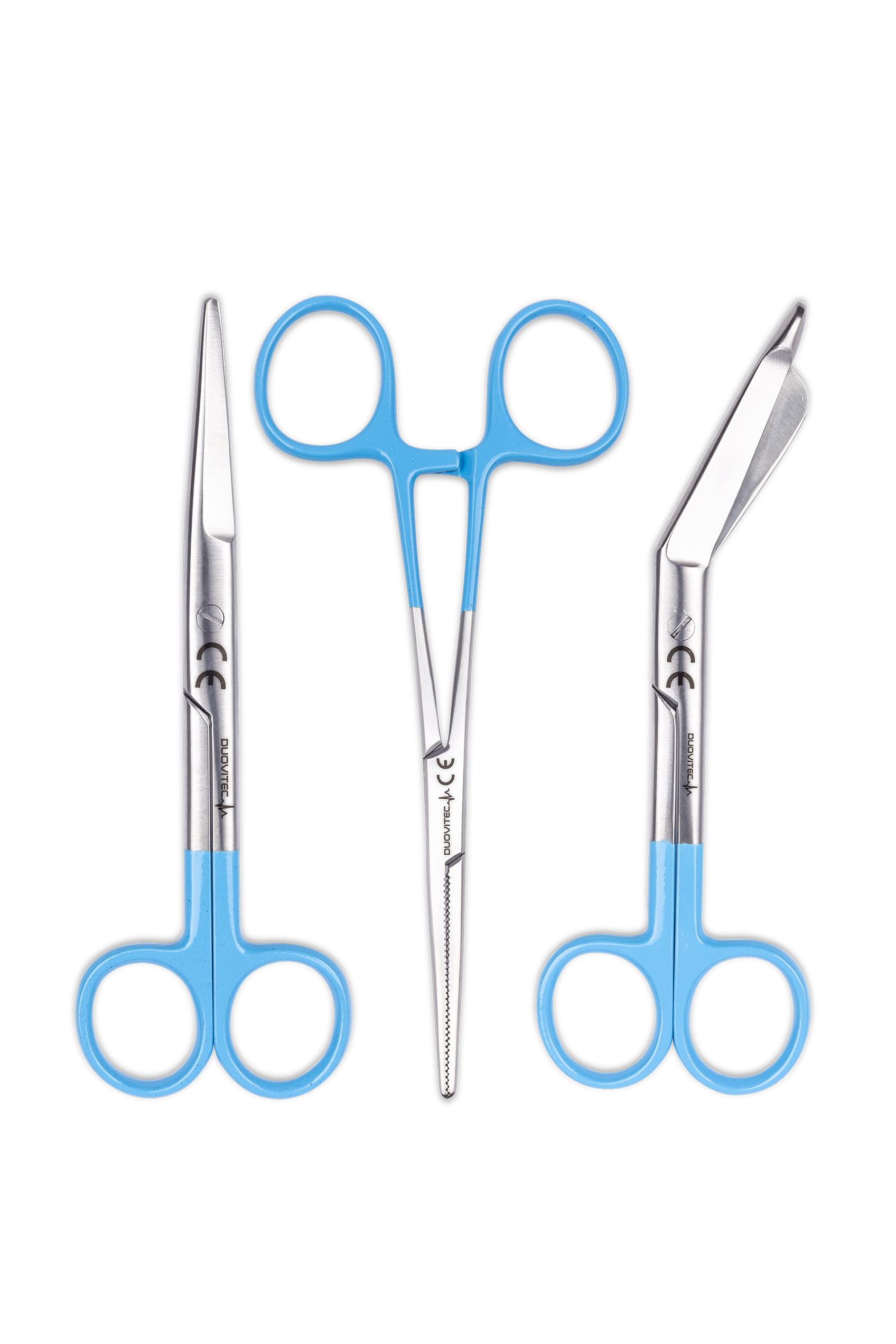 Set of three scissors - Light Blue