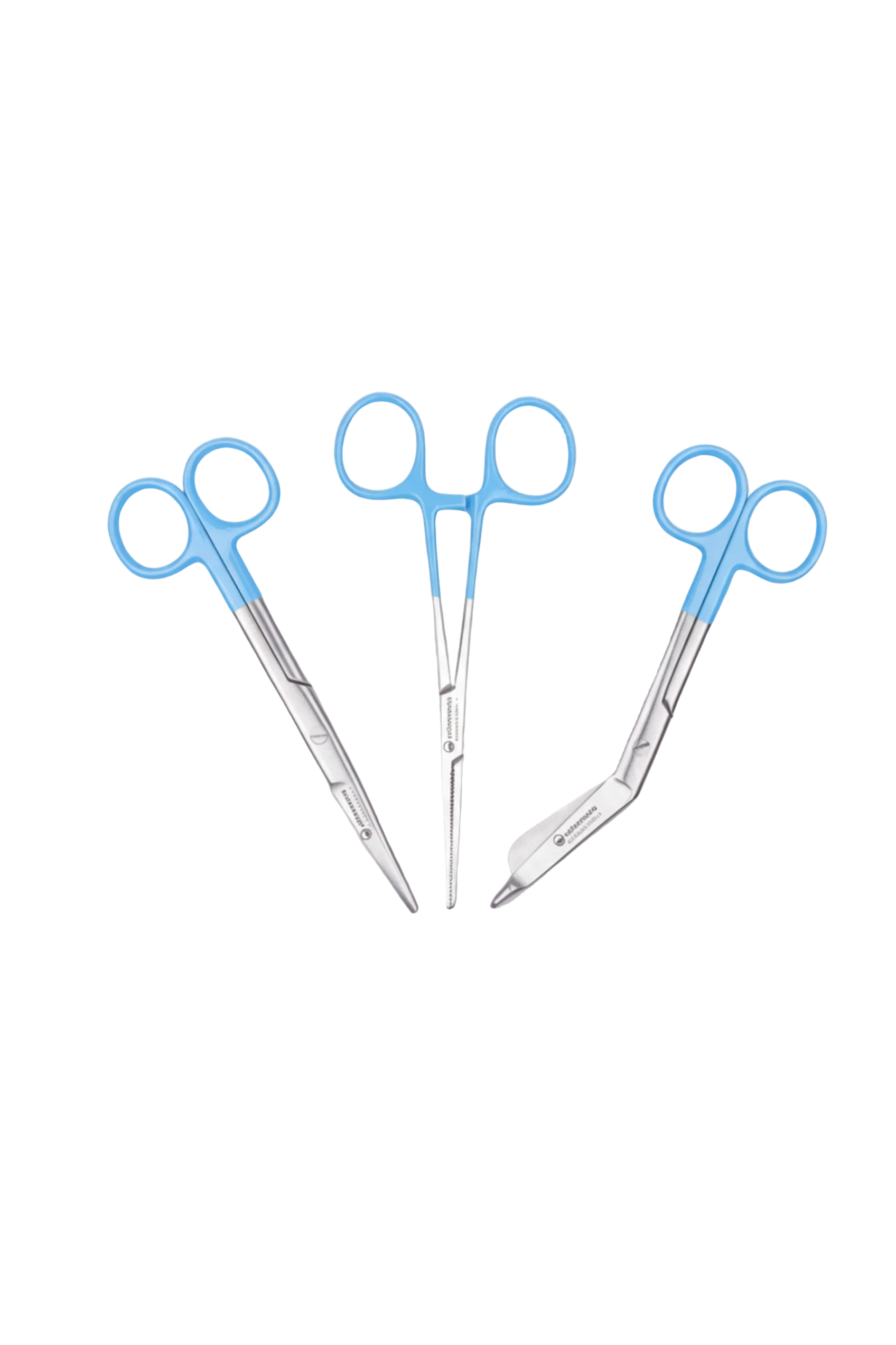 Set of three scissors - Light Blue-zoom-2