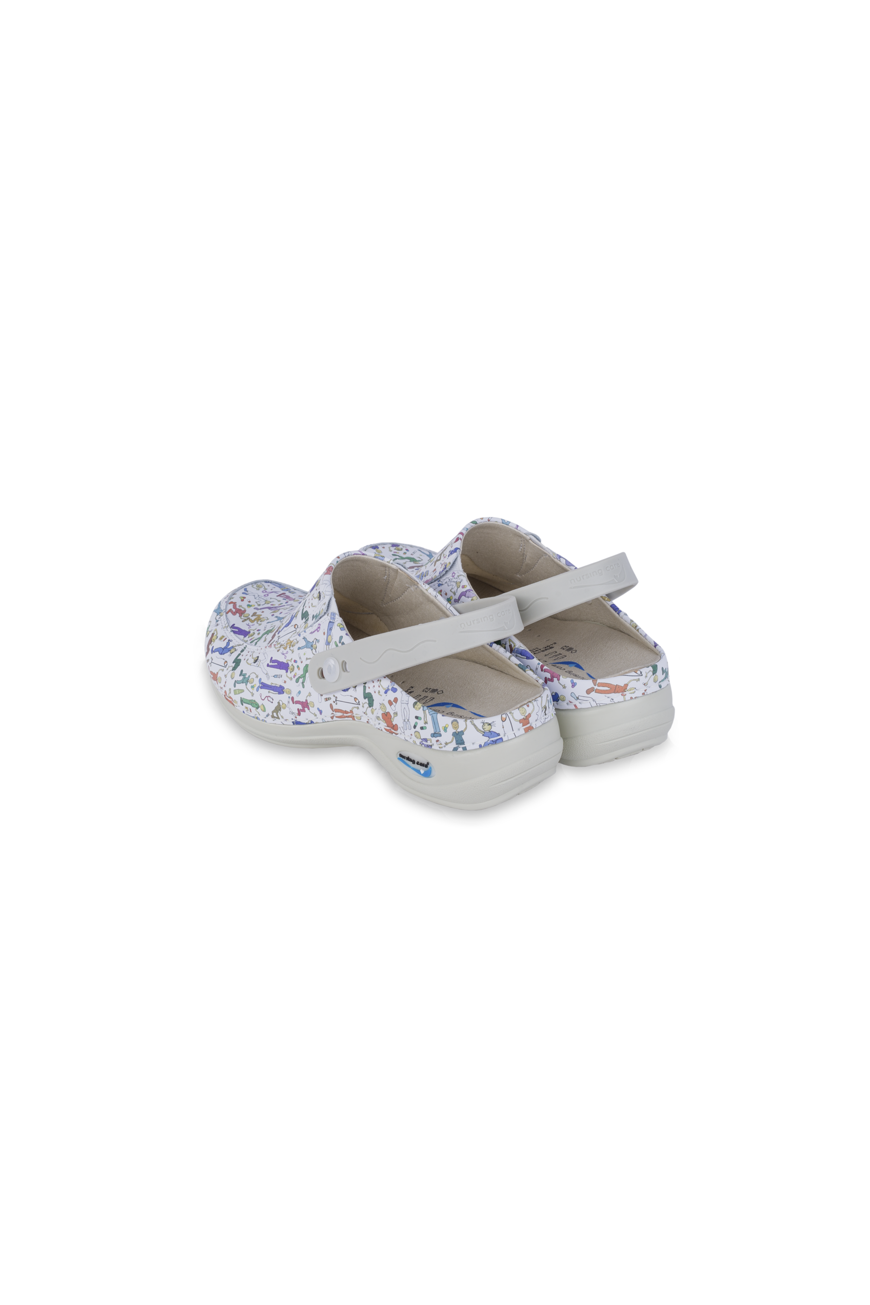 Printed leather clog - Revolutum-3