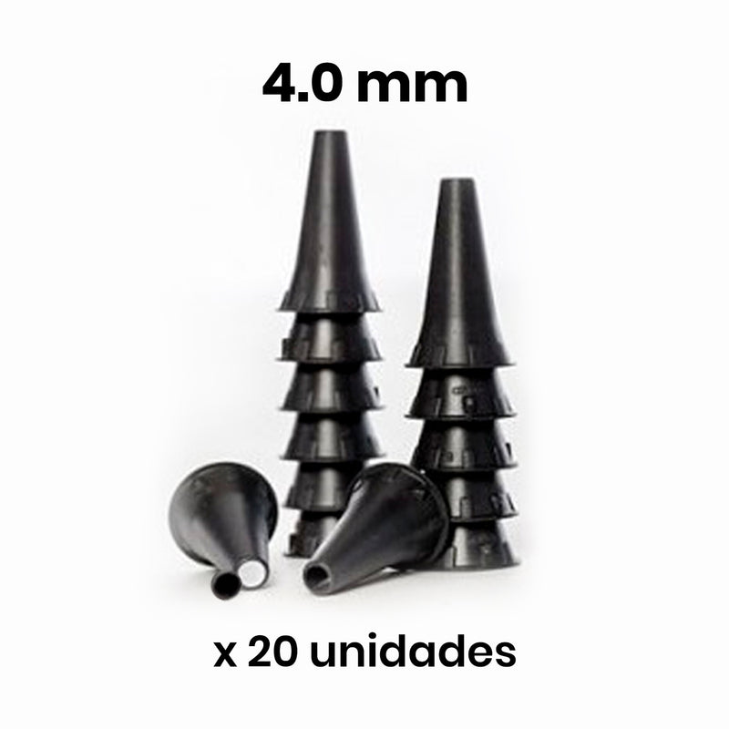 Conos Otoscopio 4,0mm (pack 20 uds)-zoom-