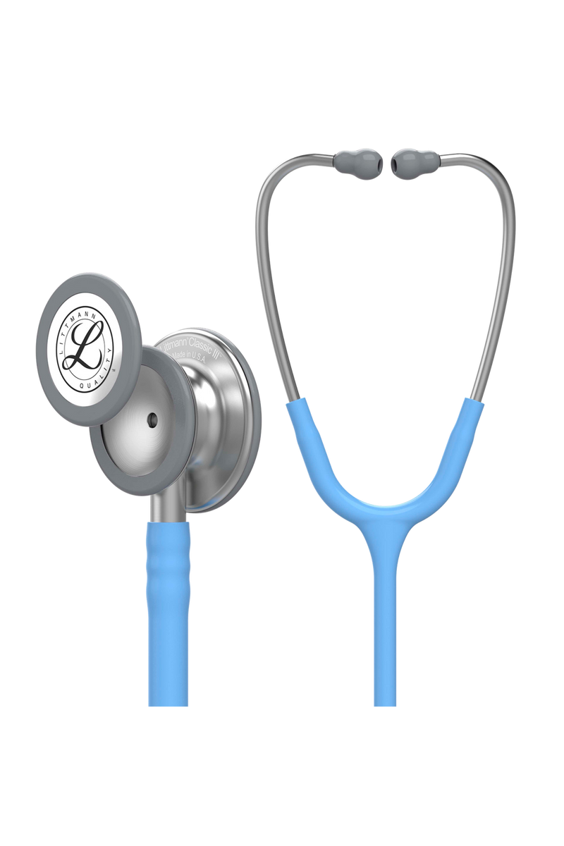 Kit de material sanitario para estudiantes con Fonendoscopio Littmann Classic III - Azul-zoom-