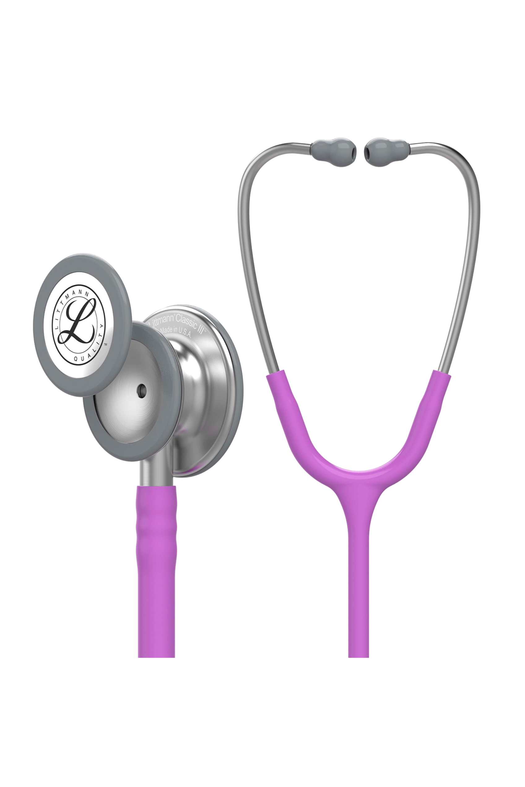 Kit completo para estudiantes sanitarios con Fonendoscopio Littmann Classic III - Lila-zoom-2