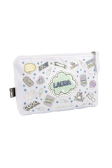 Customizable Pencil Case / Toiletry Bag - Stickers Collection