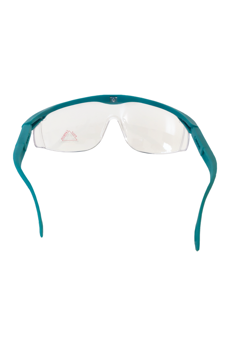 Gafas de protección / seguridad color liso (con montura entera de color)-zoom-