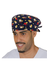 Surgical cap for short hair - Printed 