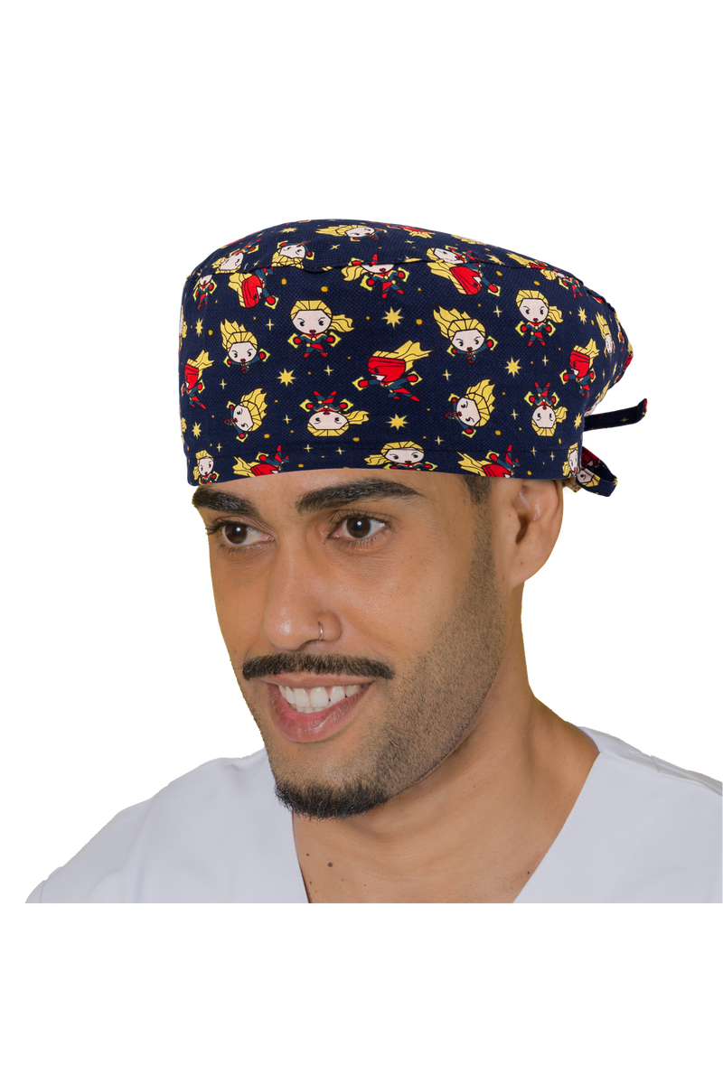 Surgical cap for short hair - Printed -zoom-