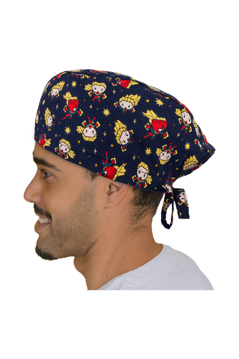 Surgical cap for short hair - Printed -zoom-
