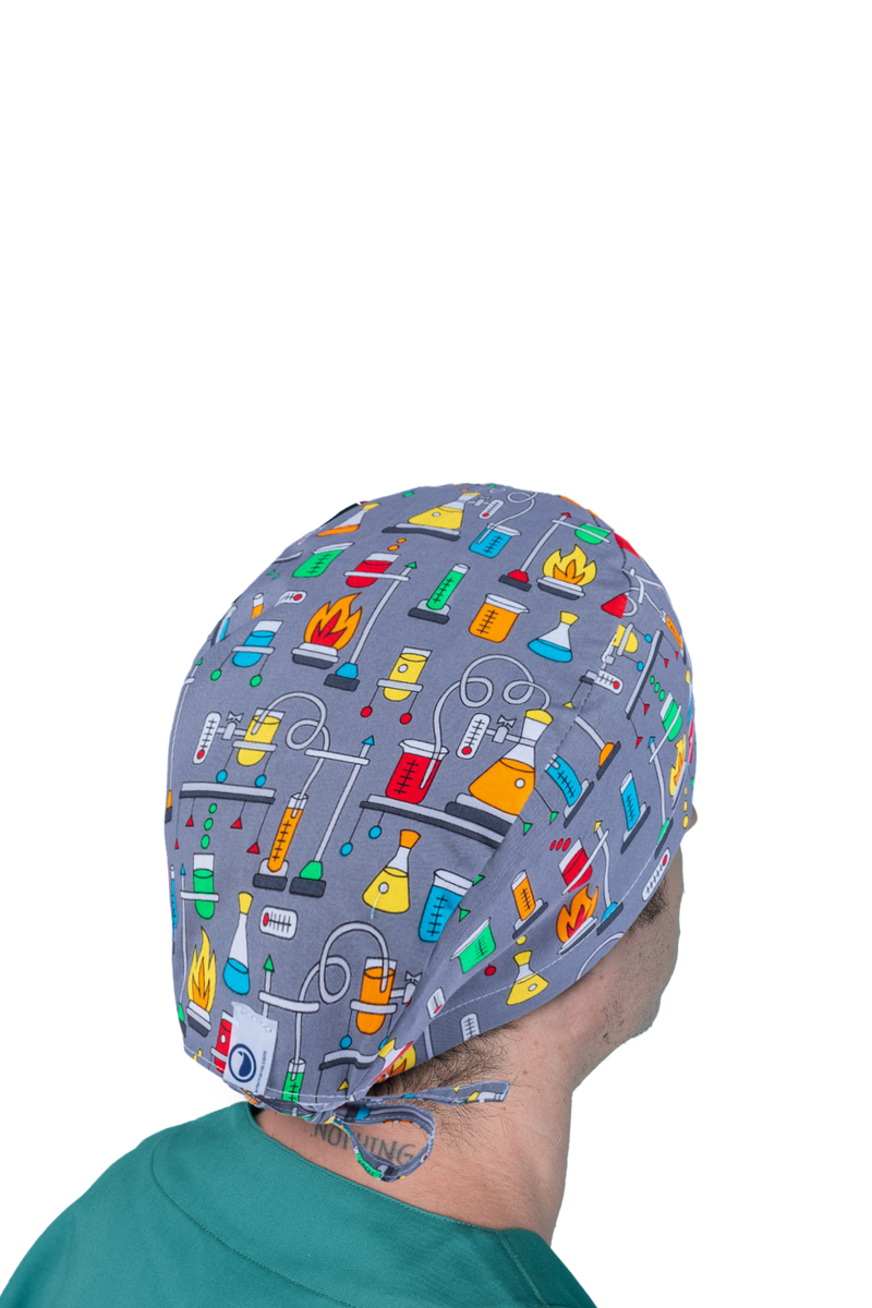 Surgical cap for short hair - Printed -zoom-