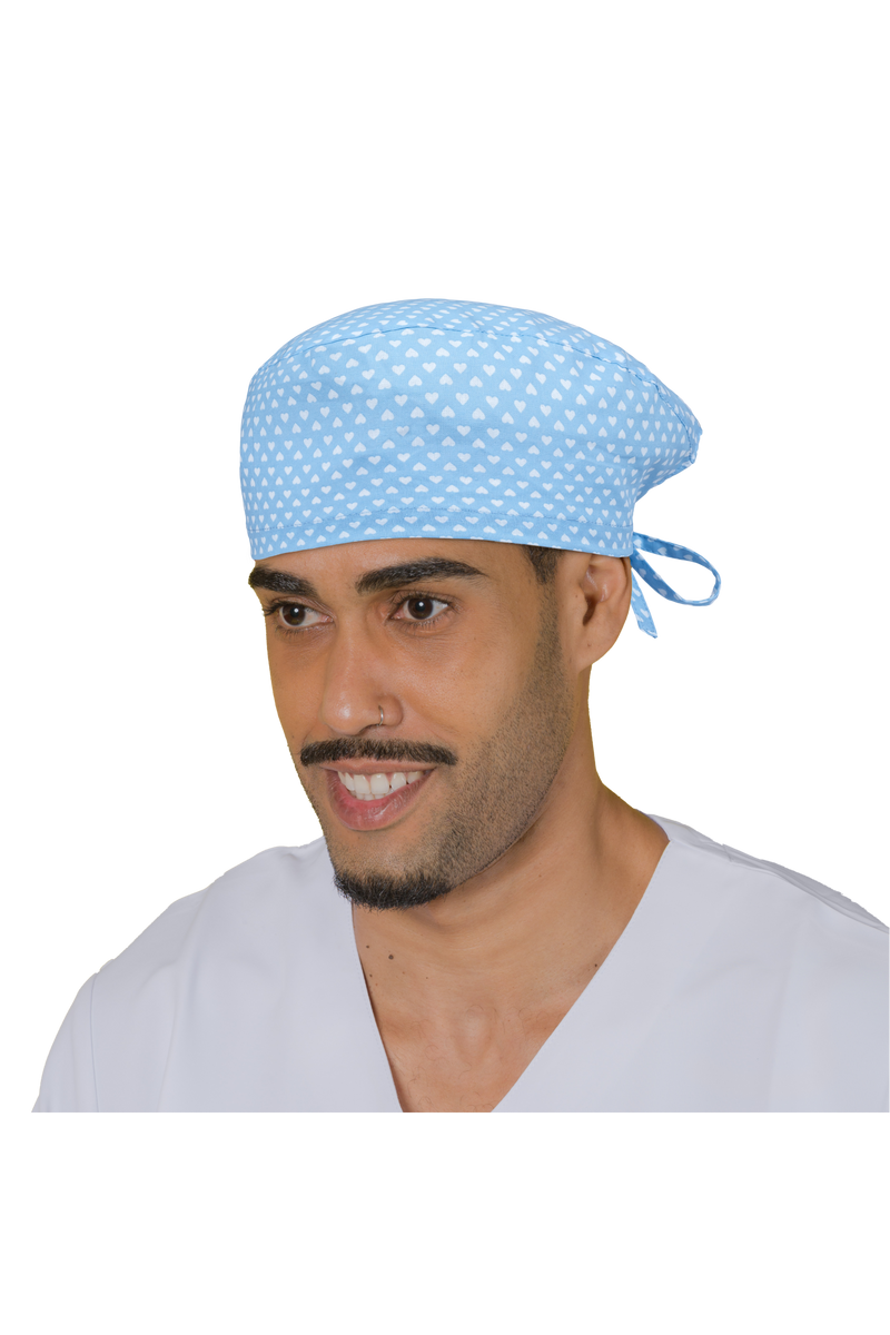 Surgical cap for short hair - Printed -zoom-