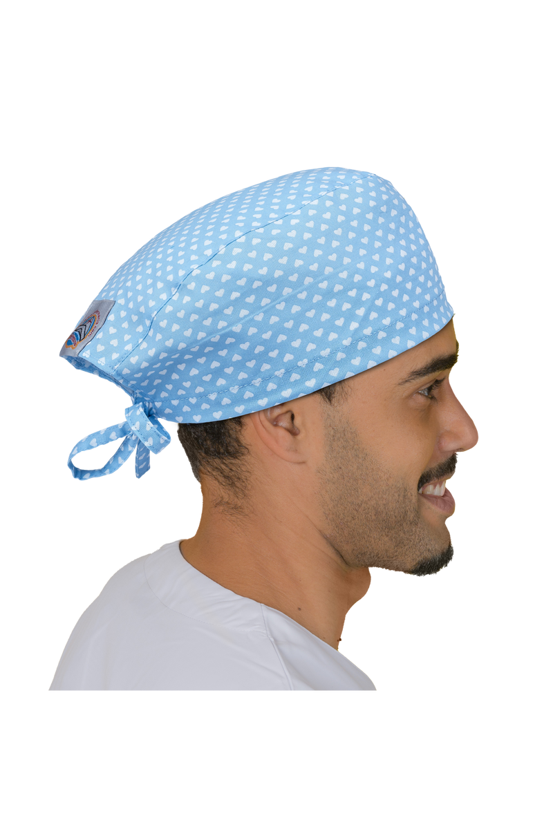 Surgical cap for short hair - Printed -zoom-