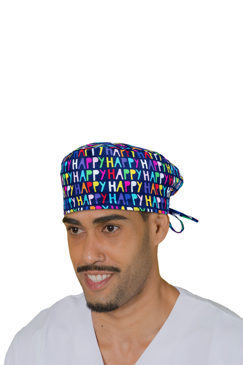 Surgical cap for short hair - Printed -zoom-