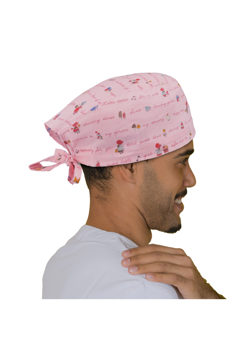 Surgical cap for short hair - Printed -zoom-