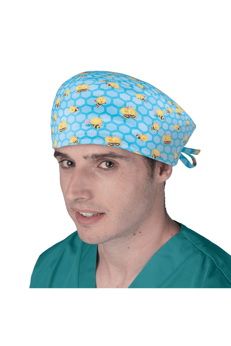 Surgical cap for short hair - Printed -zoom-