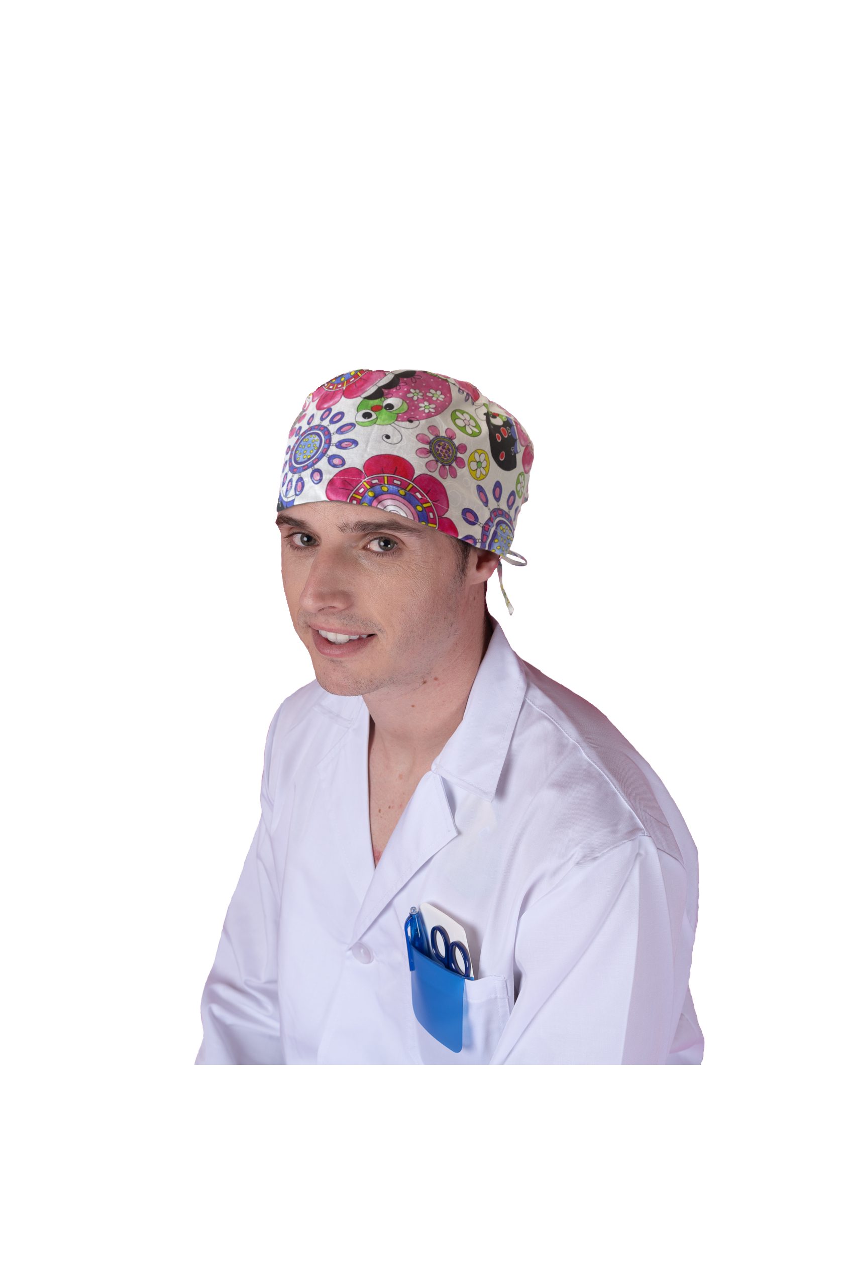 Surgical cap for short hair - Printed -64
