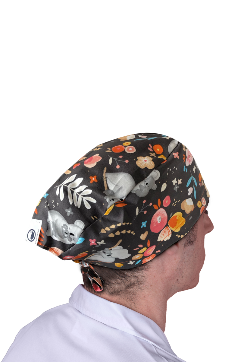 Surgical cap for short hair - Printed -zoom-