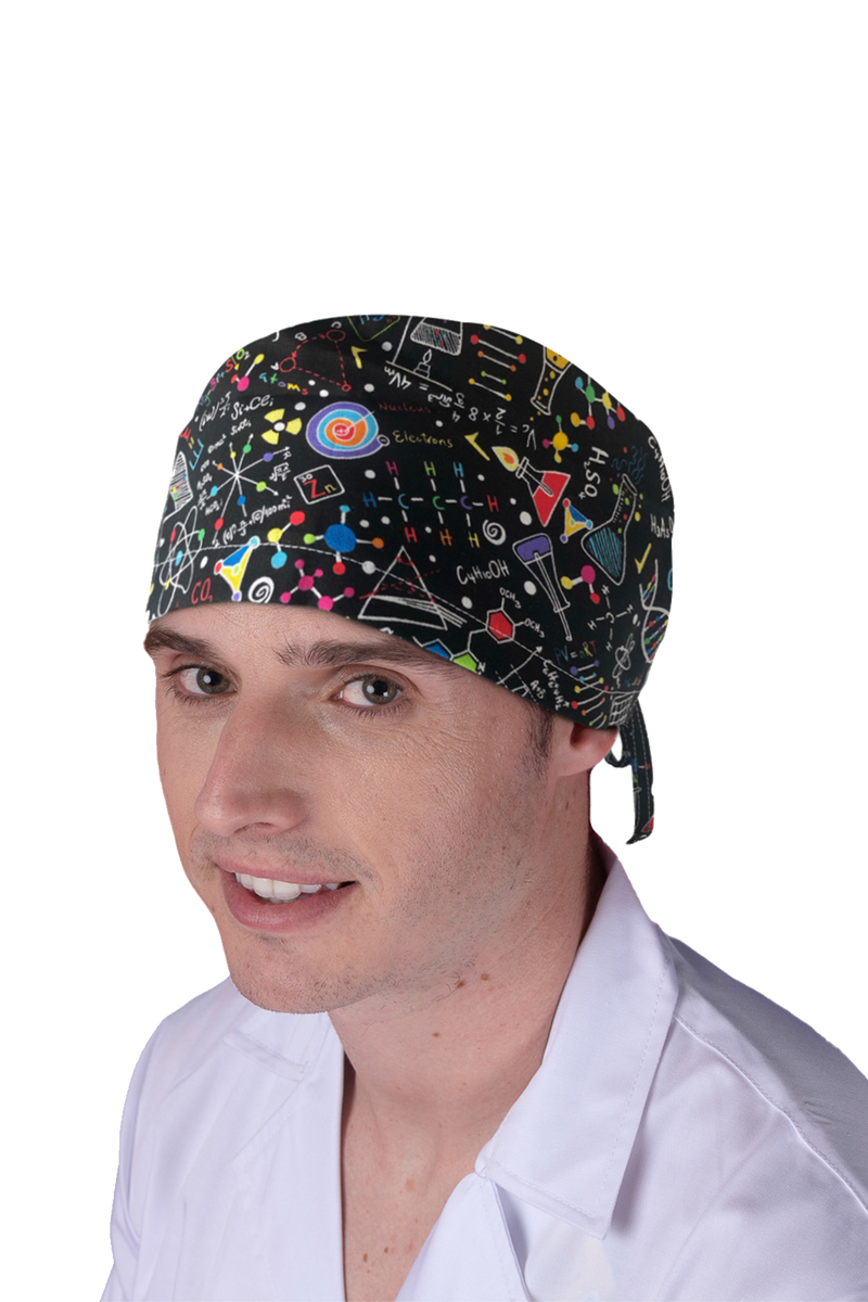 Surgical cap for short hair - Printed -zoom-