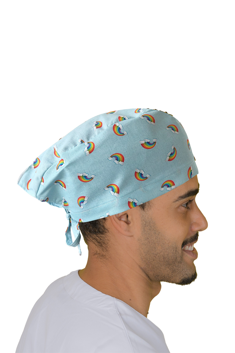 Surgical cap for short hair - Printed -zoom-