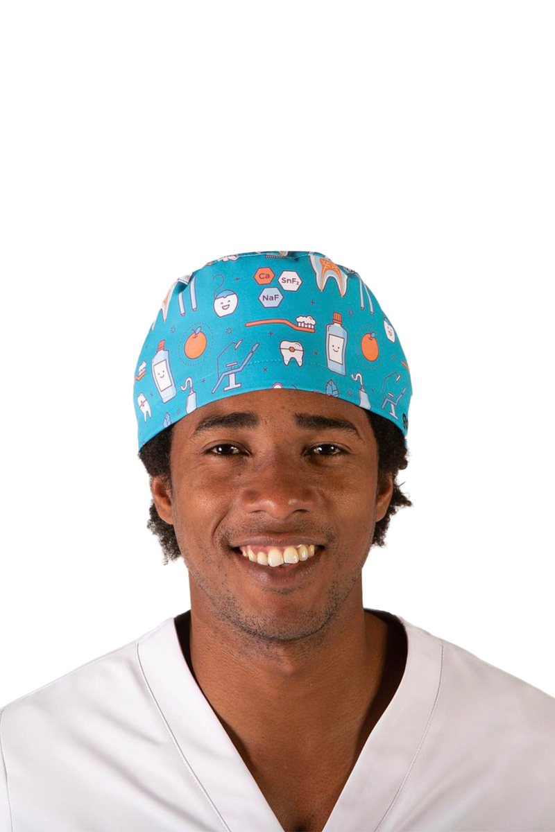 Surgical cap for short hair - Printed -zoom-