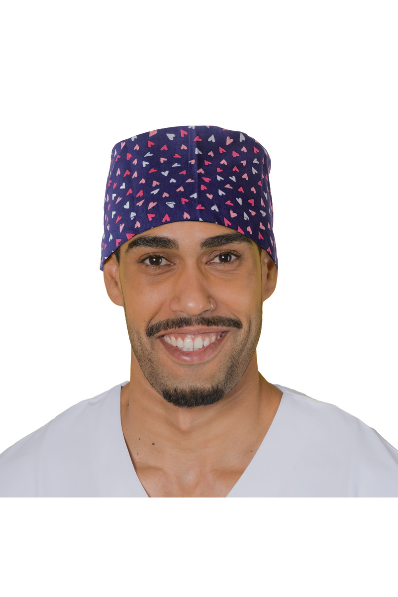Surgical cap for short hair - Printed -zoom-