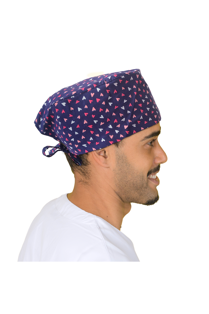 Surgical cap for short hair - Printed -zoom-