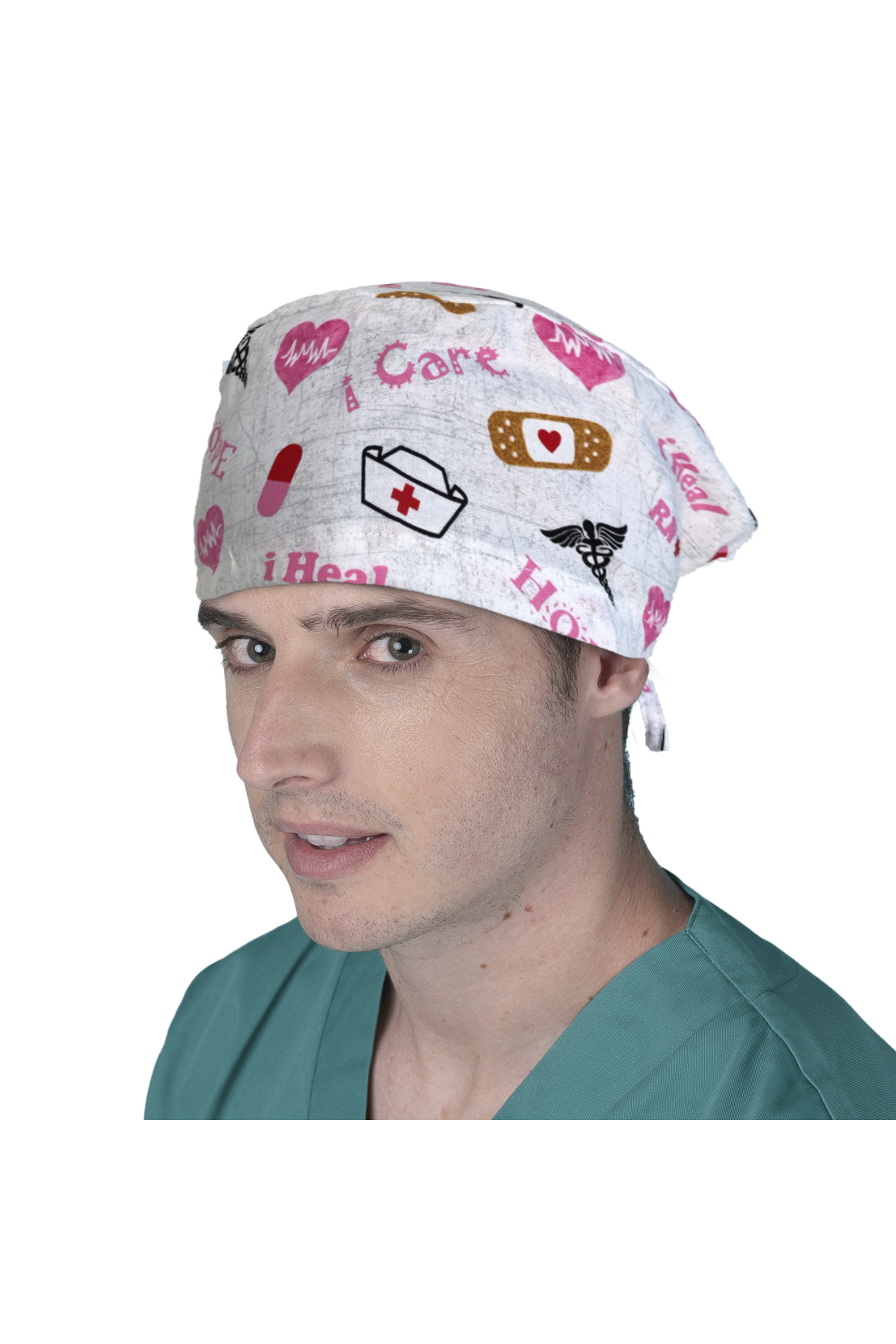 Surgical cap for short hair - Printed -66