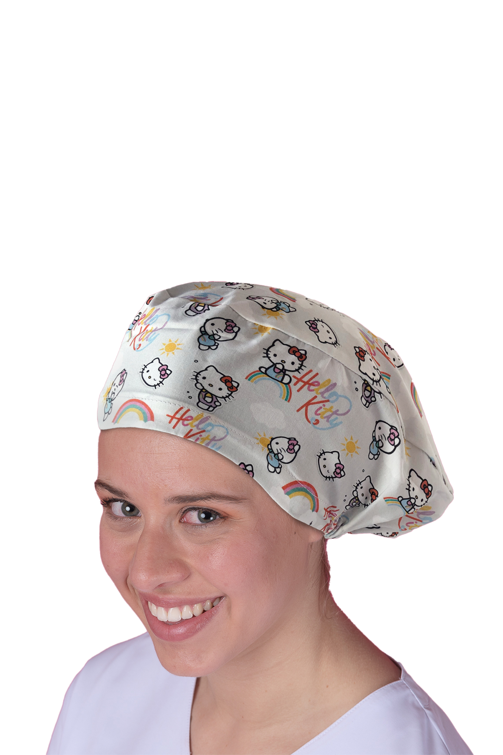Surgical cap for long hair - Printed -74