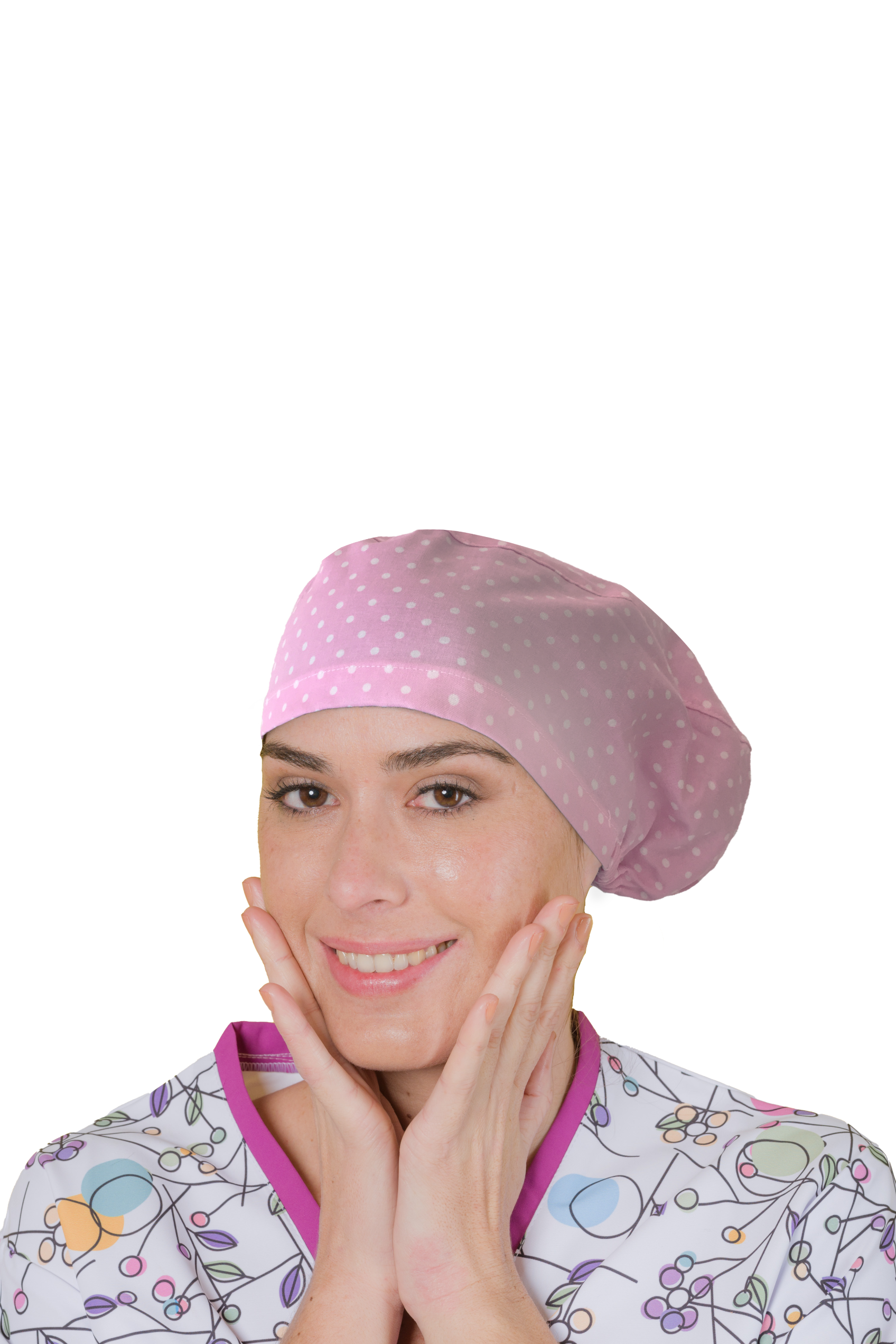 Surgical cap for long hair - Printed -zoom-67