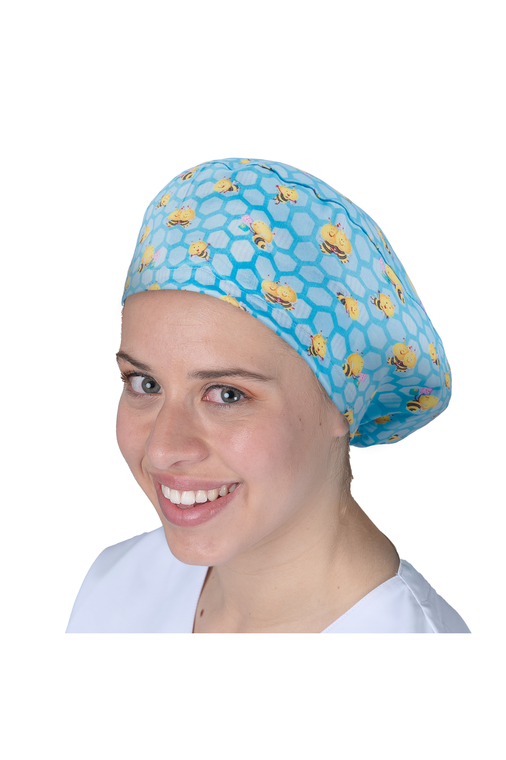 Surgical cap for long hair - Printed -zoom-53