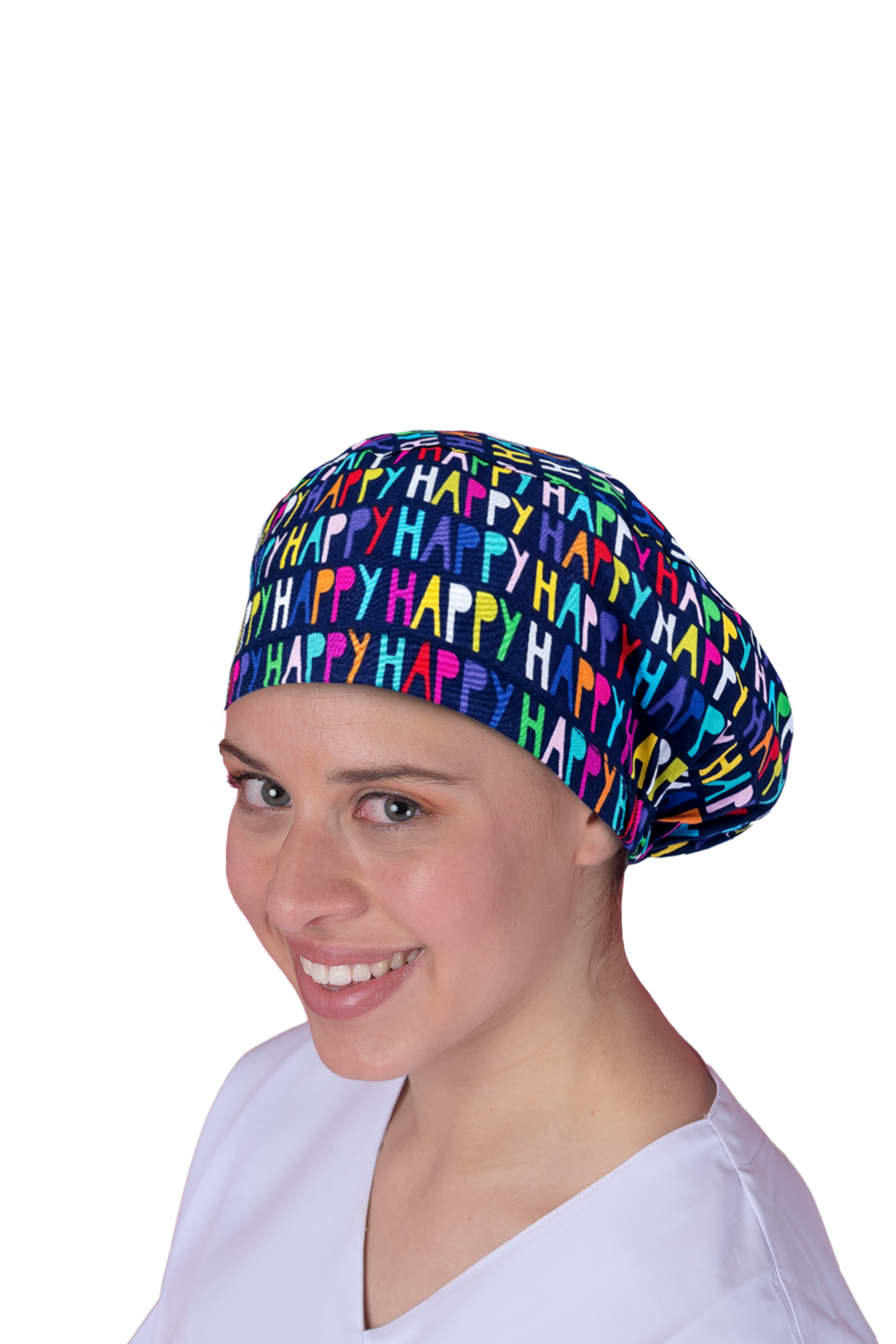 Surgical cap for long hair - Printed -zoom-64