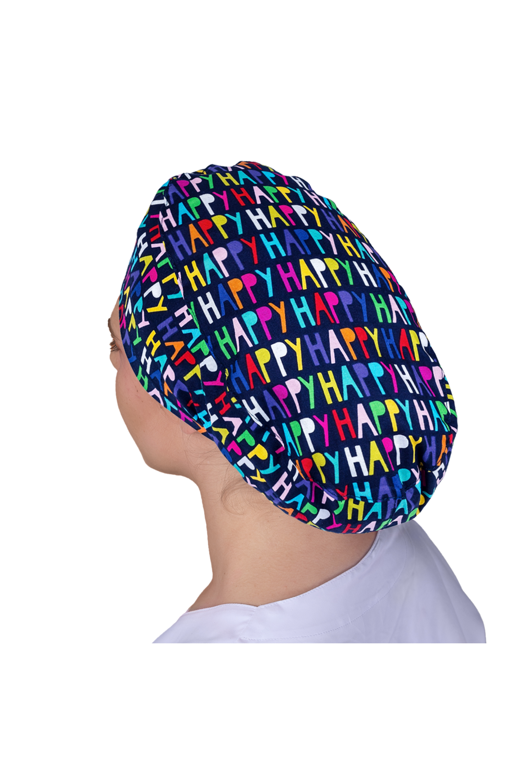 Surgical cap for long hair - Printed -65