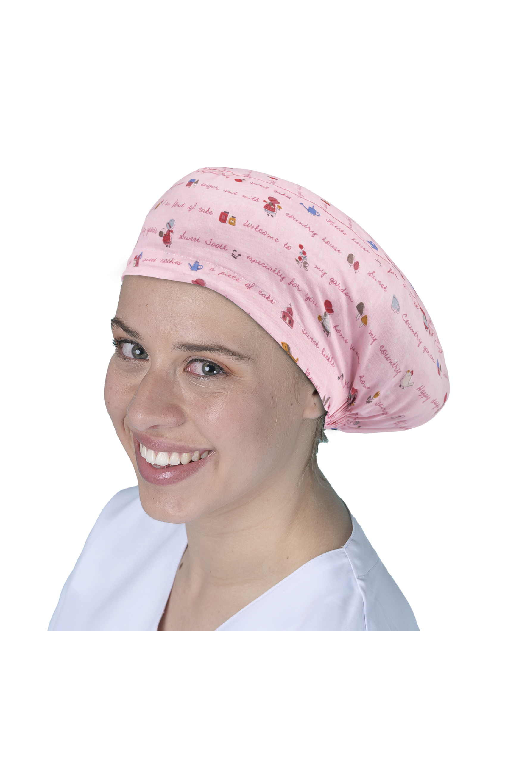 Surgical cap for long hair - Printed -36