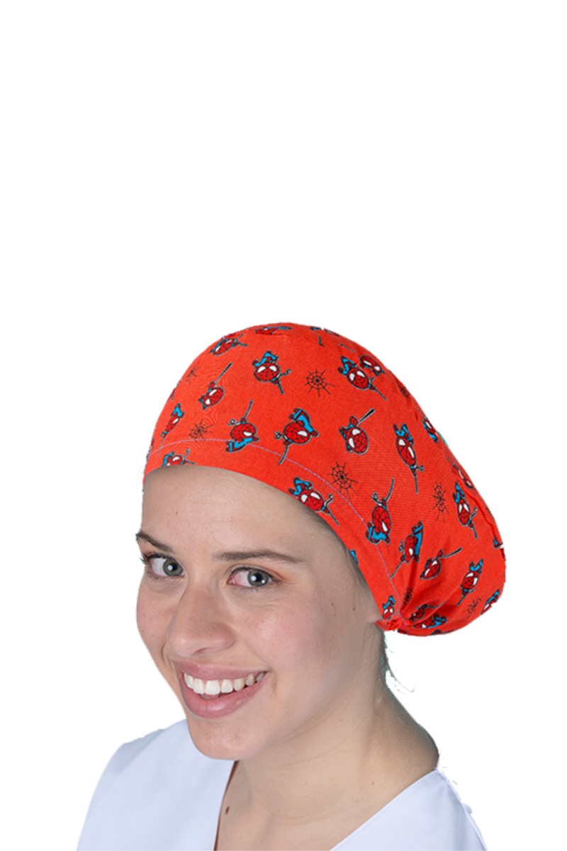 Surgical cap for long hair - Printed -zoom-