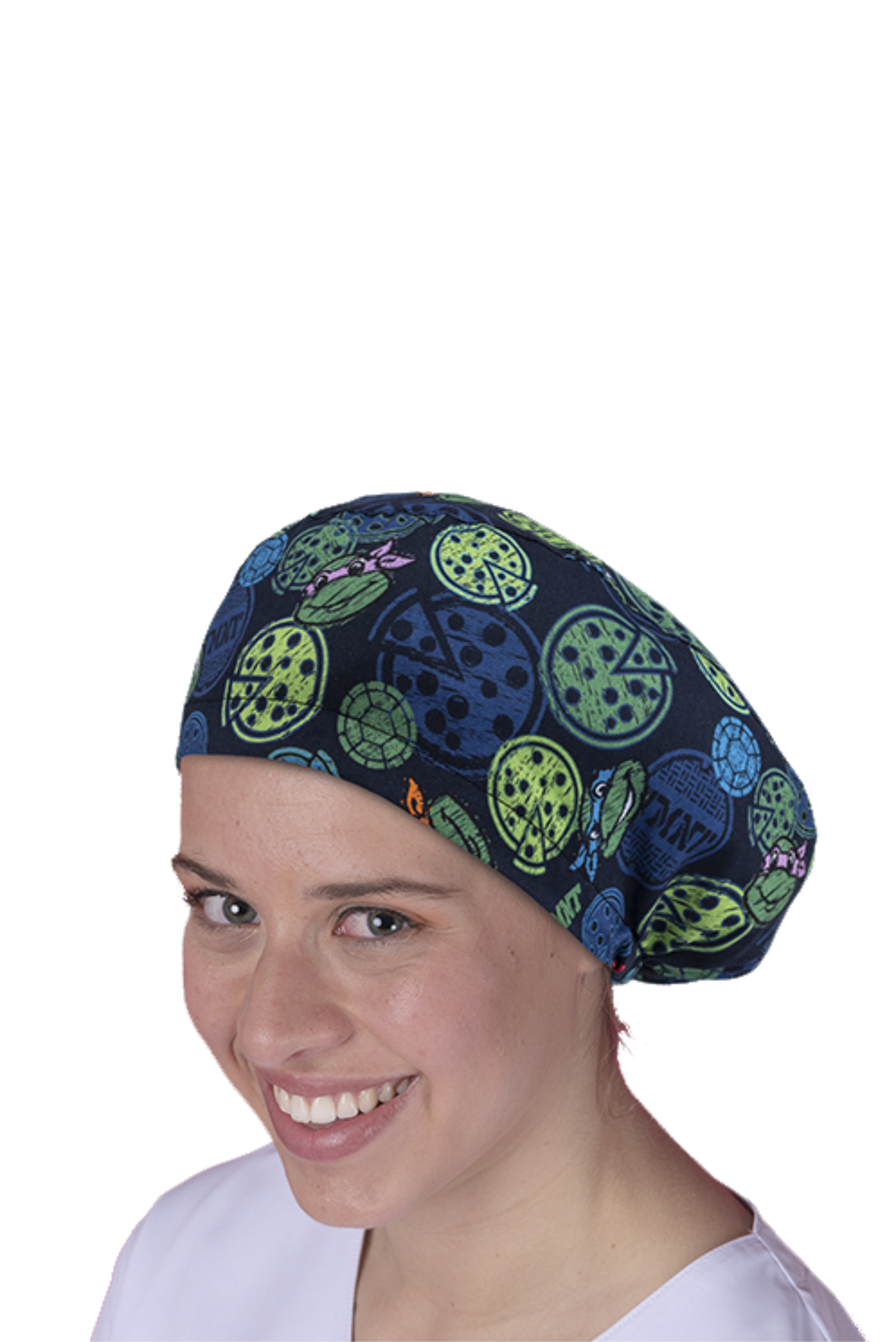 Surgical cap for long hair - Printed -87