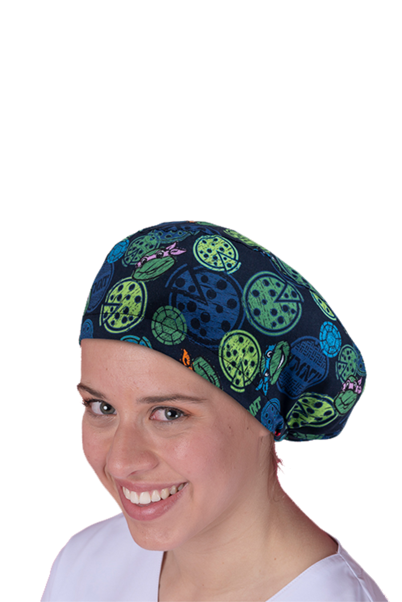 Surgical cap for long hair - Printed -zoom-