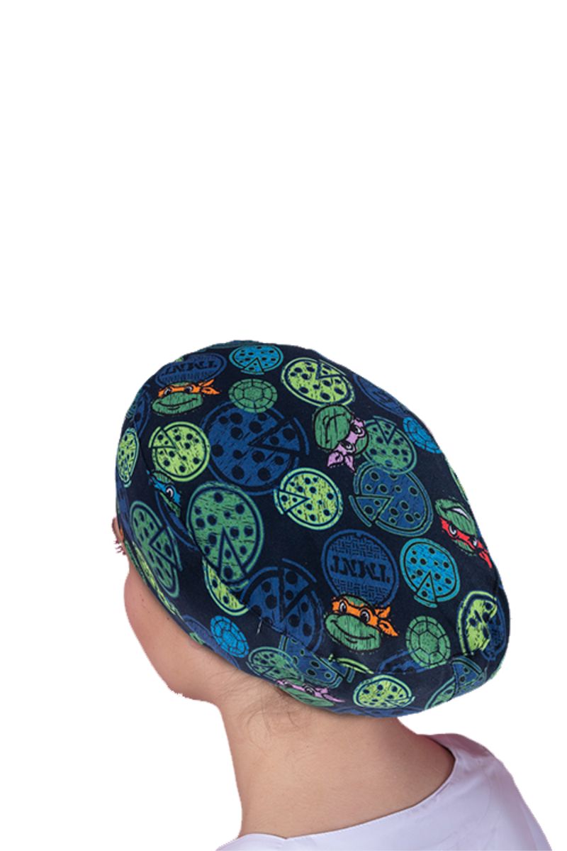 Surgical cap for long hair - Printed -zoom-