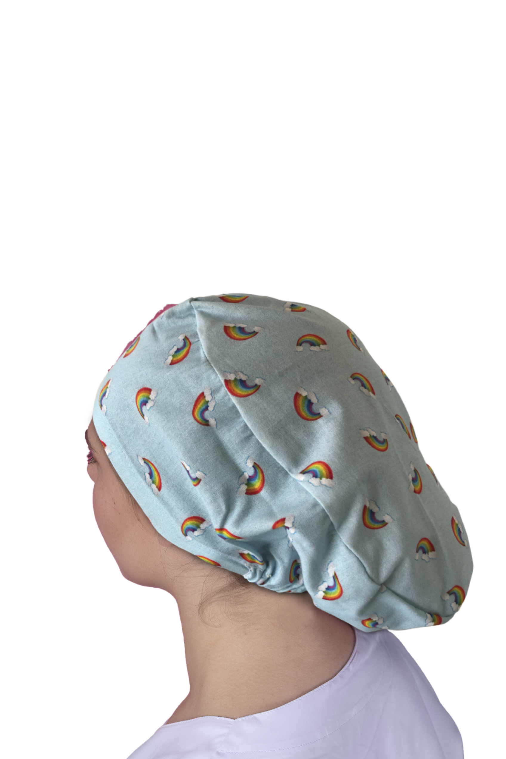 Surgical cap for long hair - Printed -zoom-77