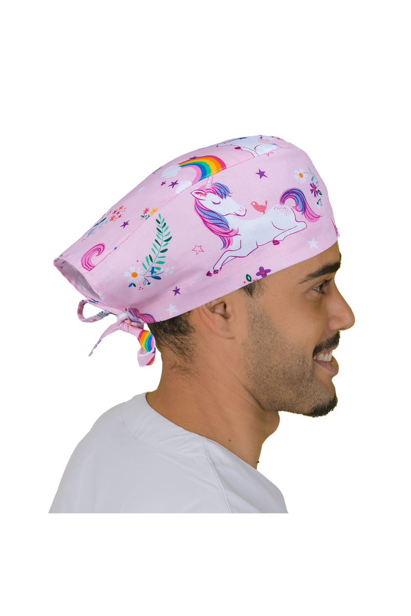 Surgical cap for short hair - Printed -zoom-