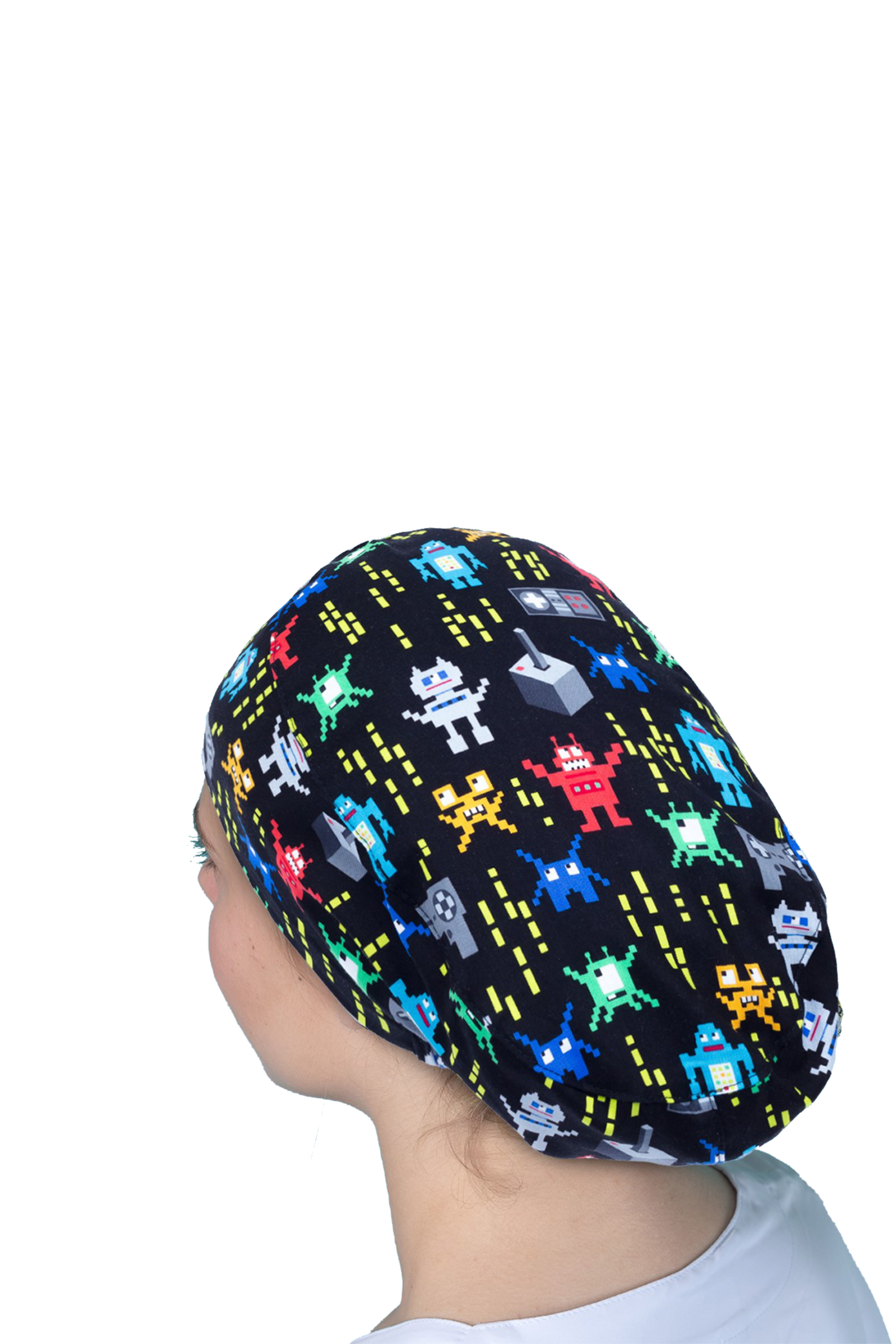 Surgical cap for long hair - Printed -91