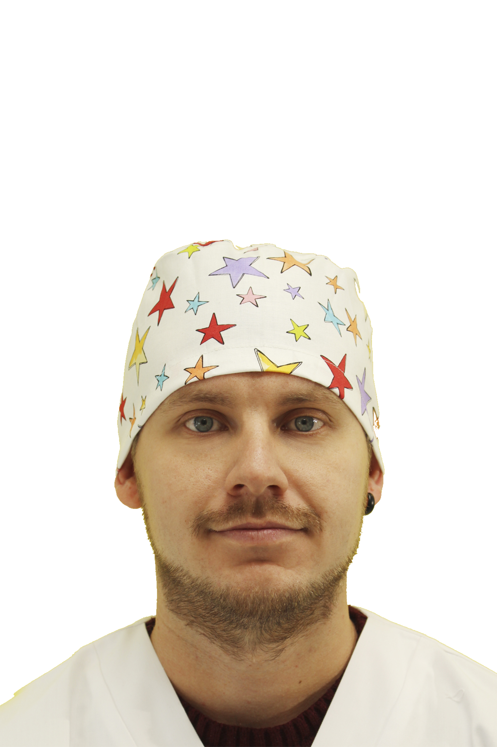Surgical cap for short hair - Printed -zoom-45