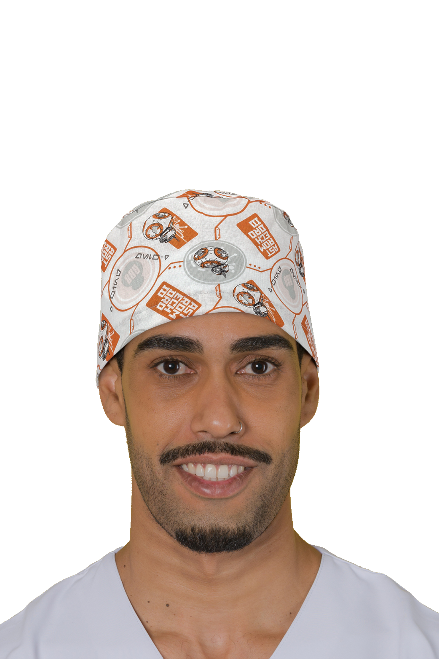 Surgical cap for short hair - Printed -zoom-33