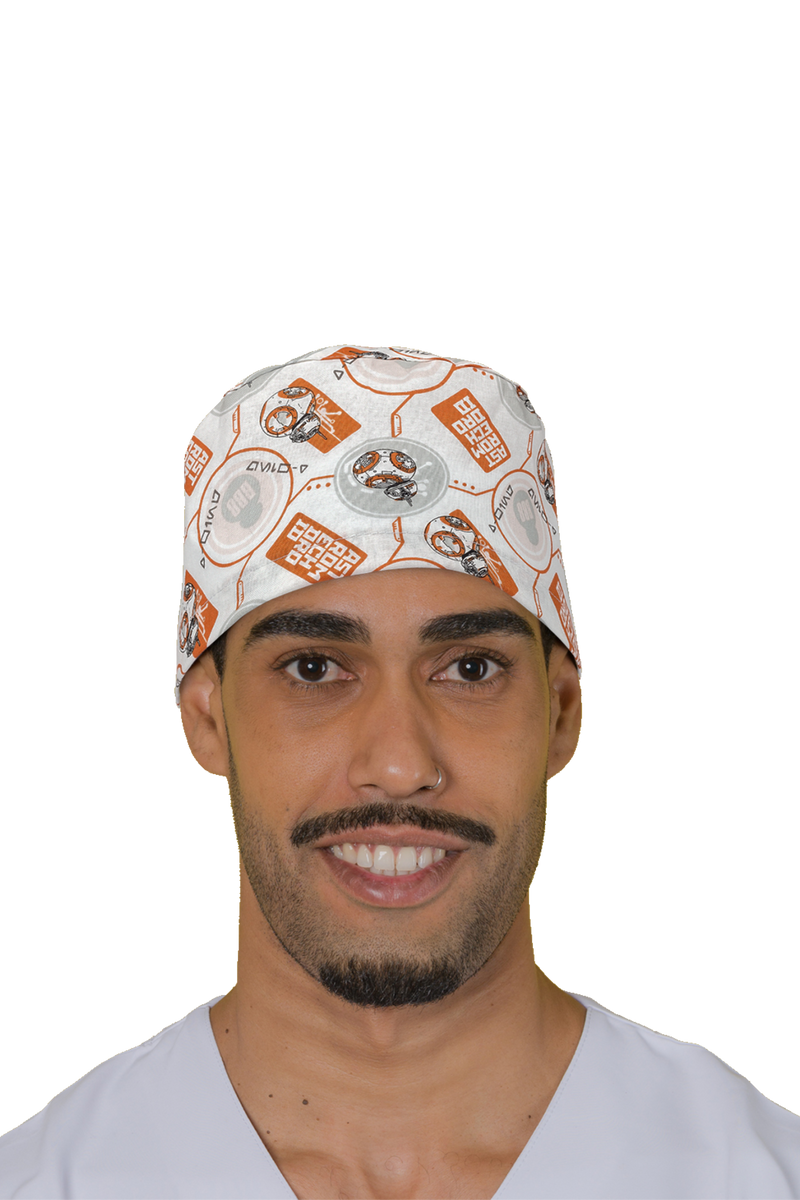 Surgical cap for short hair - Printed -zoom-