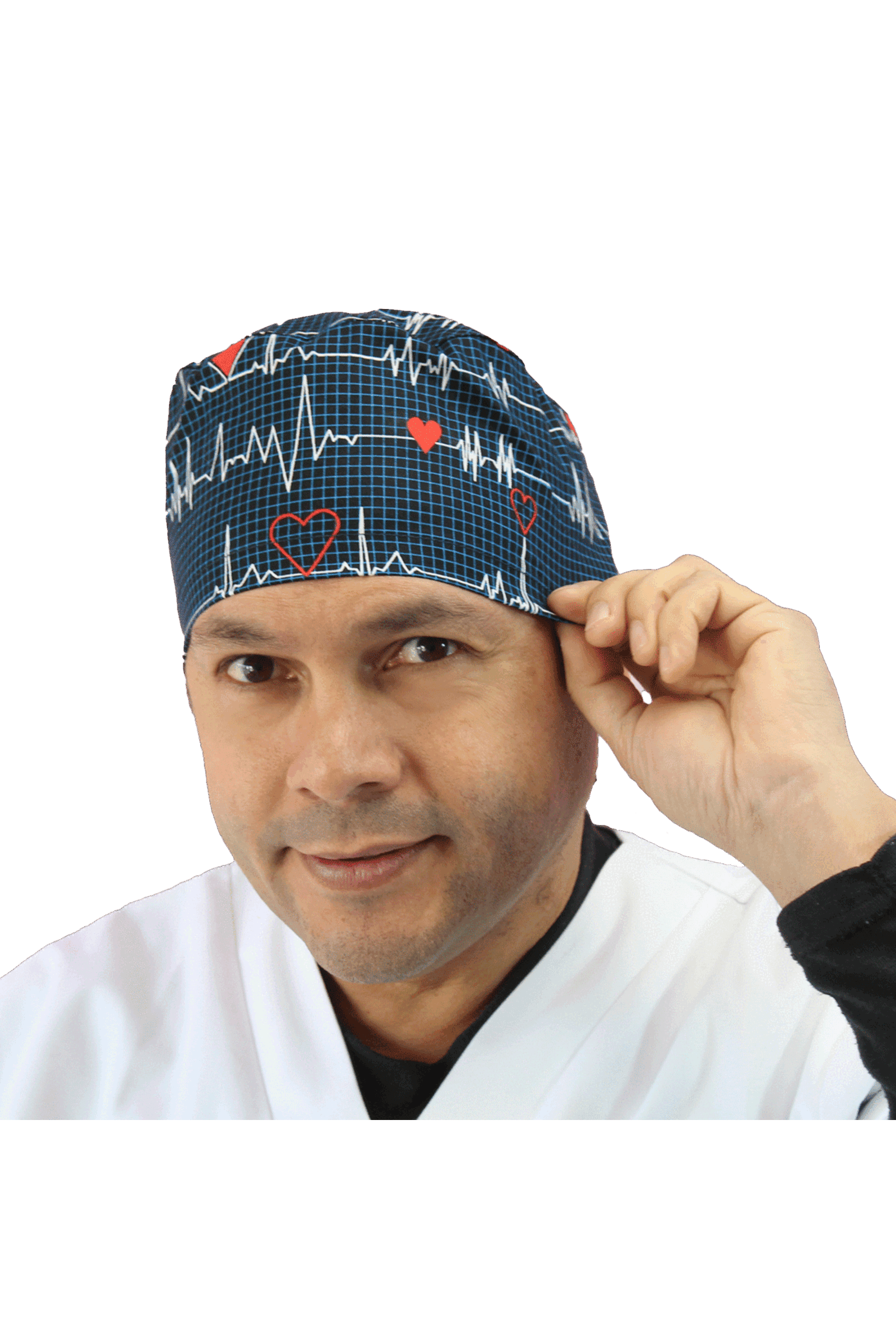 Surgical cap for short hair - Printed -zoom-25