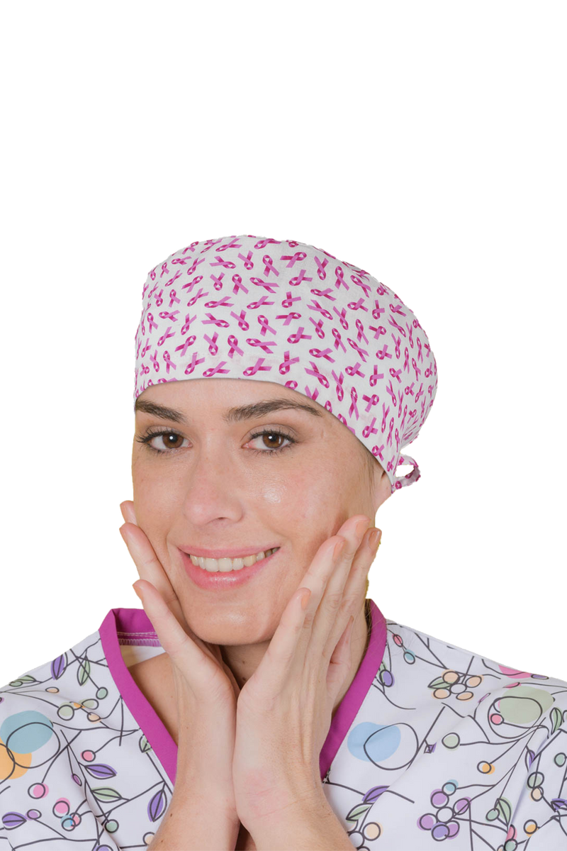 Surgical cap for short hair - Printed -zoom-