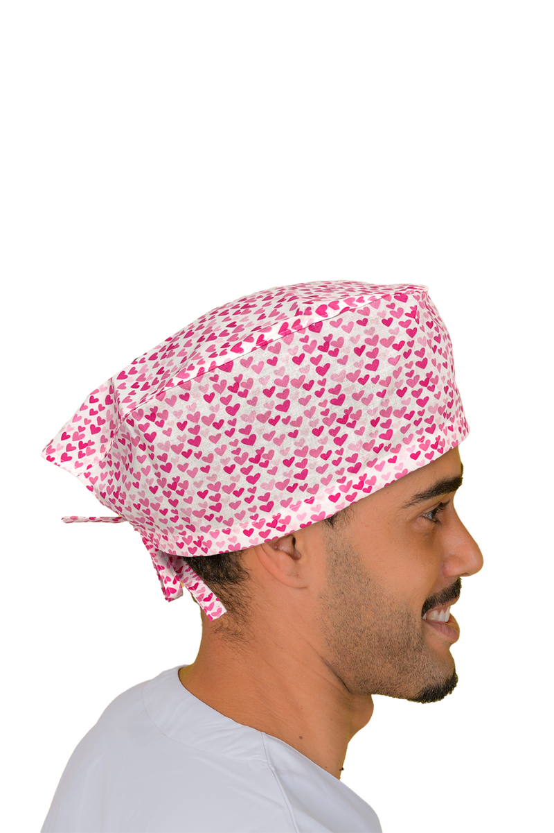 Surgical cap for short hair - Printed -zoom-