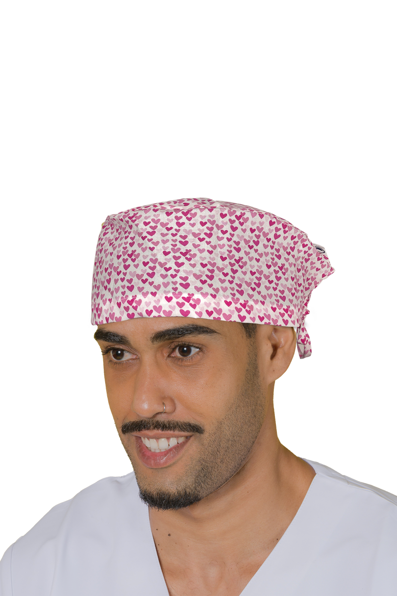 Surgical cap for short hair - Printed -zoom-